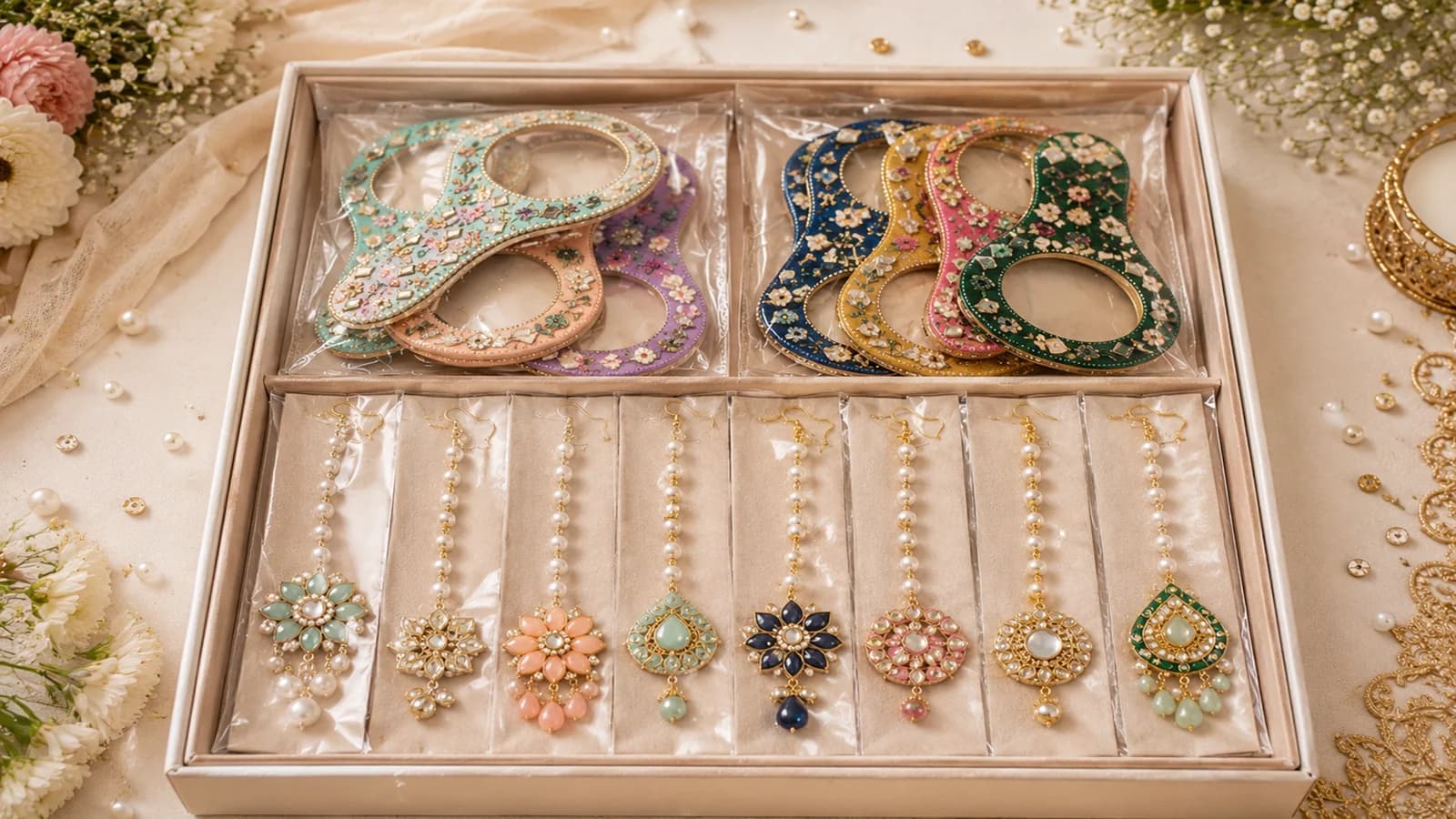 Kundan & Mirror Accents